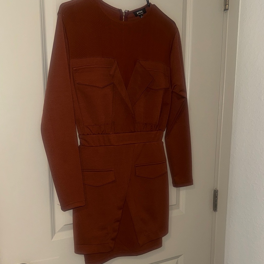 Rust Dress - Picture 5 of 6